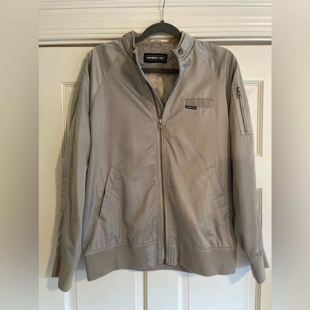 Members Only Grey Jacket